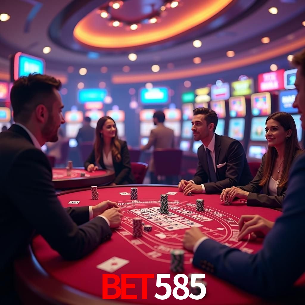 A Experiência Imersiva dos Cassinos Ao Vivo no BET585